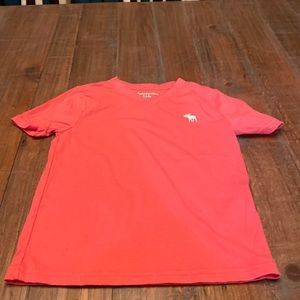 Pink Abercrombie kids t-shirt 5/6